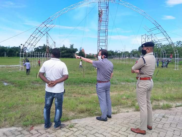 300 bed covid care centre constructed at Dibrugarh