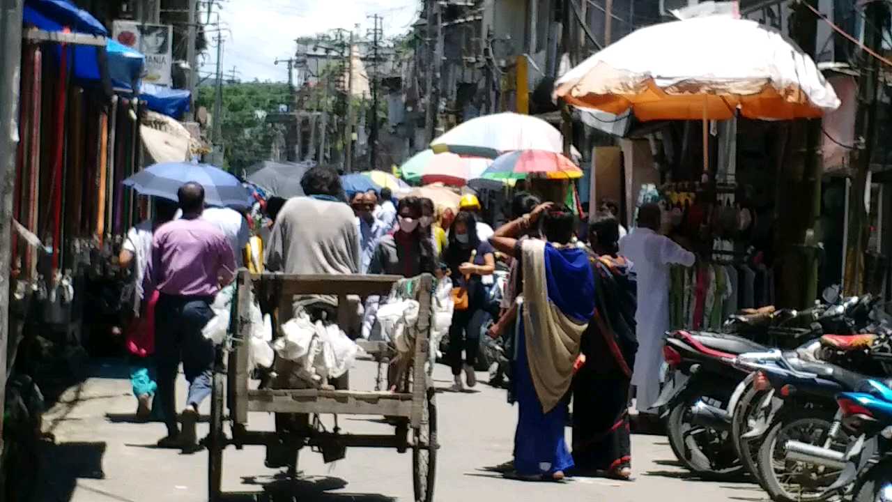 Image of unlock period in Dibrugarh city