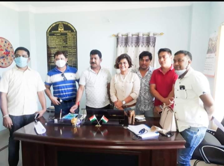 Zubeen Garg visited Assam Livestock And Poultry Corporation