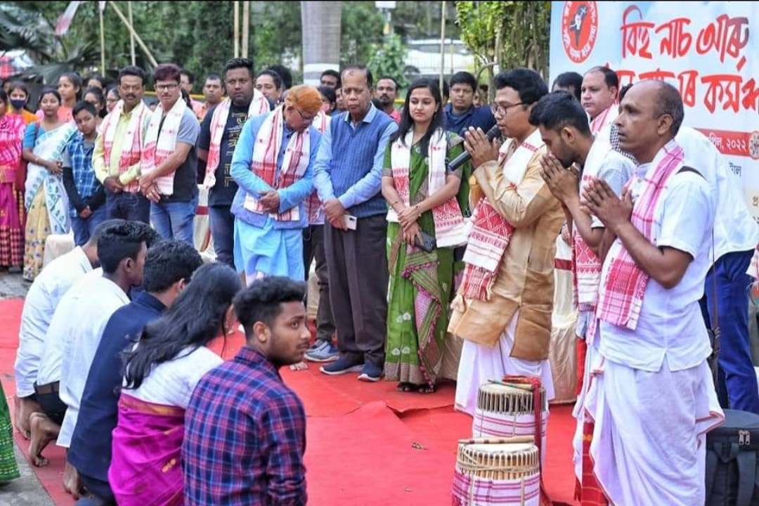 Bihu preparation in Assam