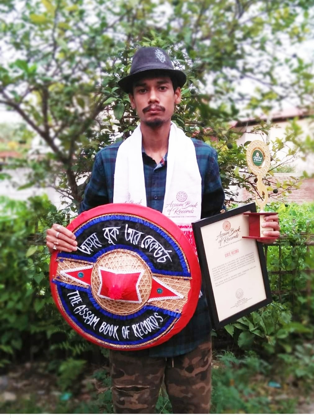 surauj borkotoki of kaliabor creates assam record