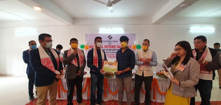 Dibrugarh district administration celebrated National Voter Day