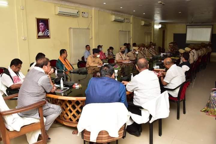 CM Himanta Biswa Sharma attend an important meeting