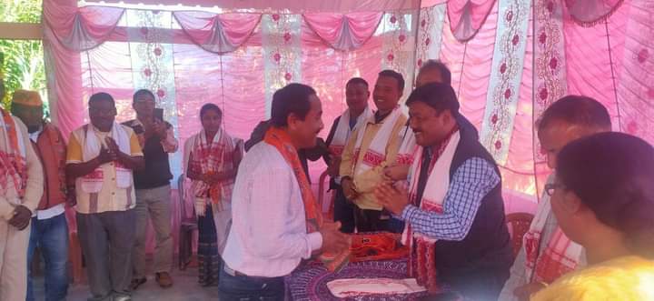 More than fifty congress members joins bjp at moran dibrugarh