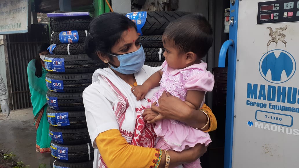 mother and child meet after 41 days