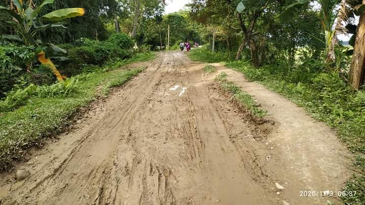 জলসম্পদ বিভাগৰ হেমাহিত খোৱাঙৰ দিহিং মথাউৰিৰ বিধ্বস্ত অৱস্থা