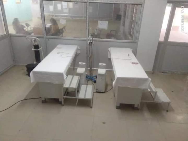 Special room with oxygen facility in Jokai Hospital