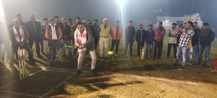 Day-night Tennis Ball Cricket Competition