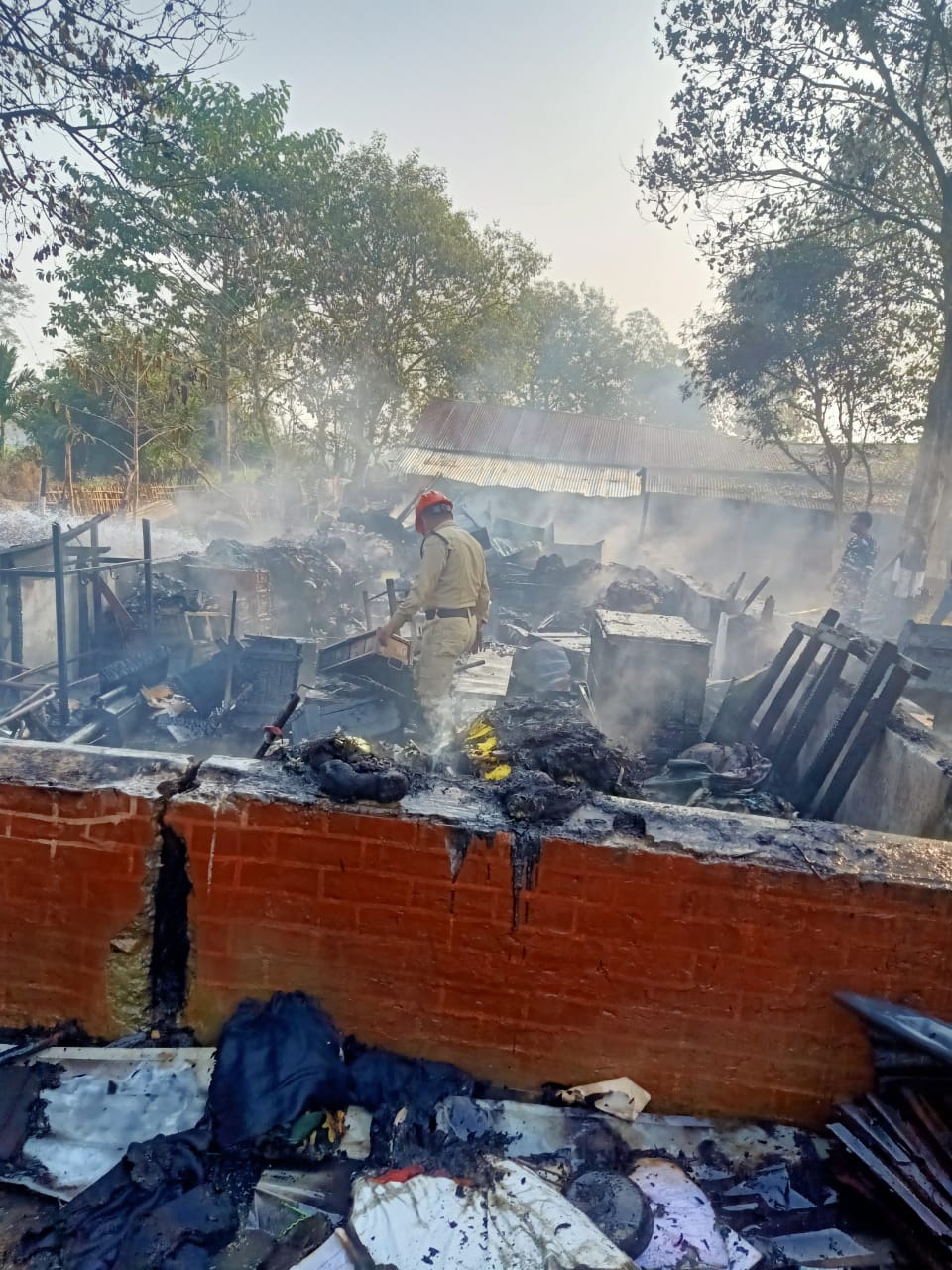 Fire breaks out at Sonari