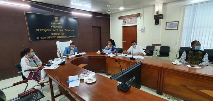 meeting to discuss about district education department