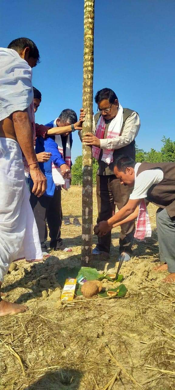 মৰাণত তুংগত উঠিছে ভোগালীক আদৰাৰ প্ৰস্তুতি