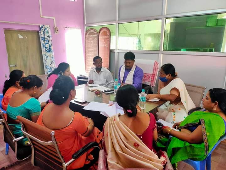 Preparation for scheme of 'swanirbhar nari atmonirbhar asom ' scheme in Moran