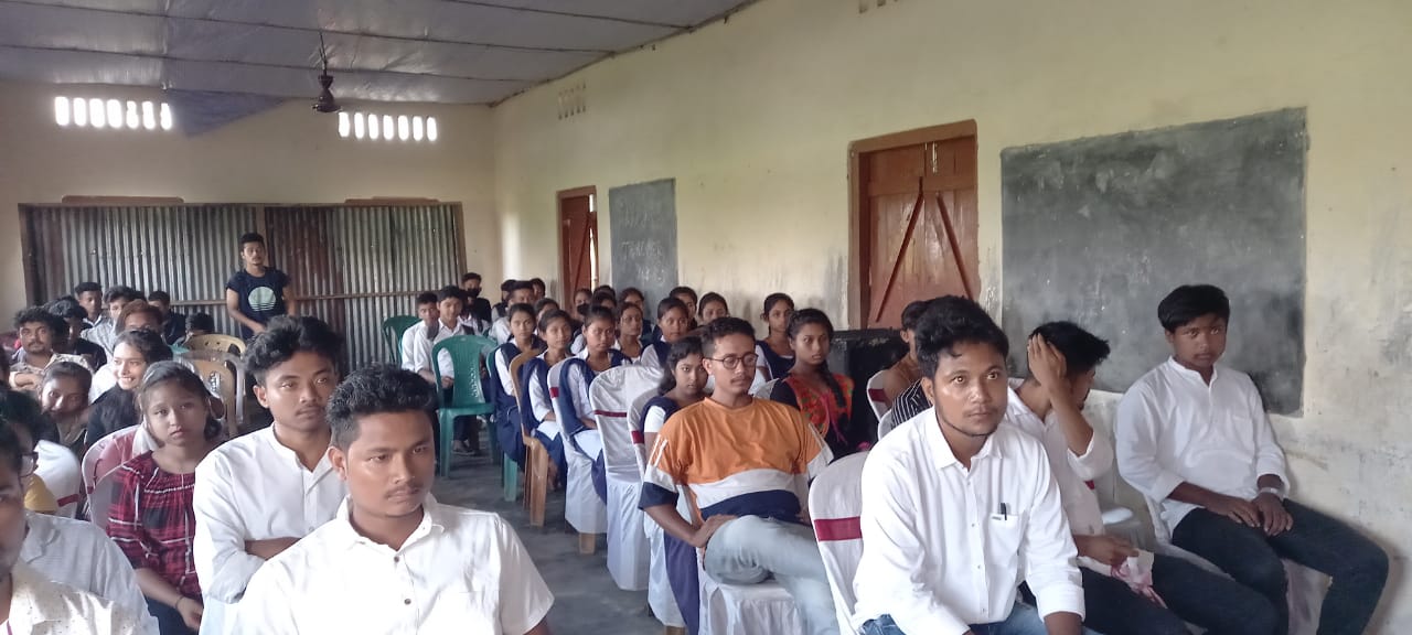 Meeting of Dibrugarh district student union in Khowang