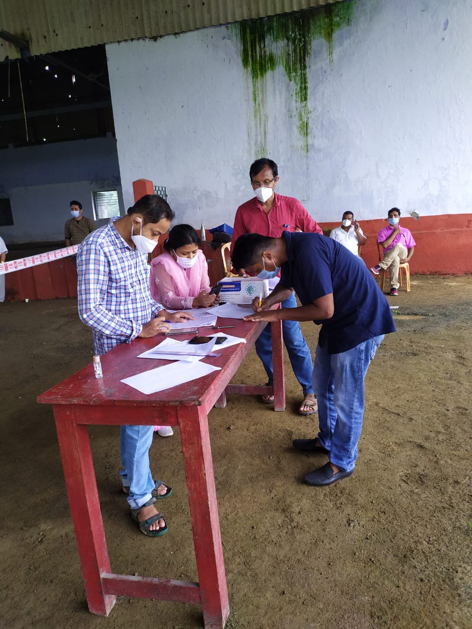 7 more covid positive in Namrup rapid antigen test camp