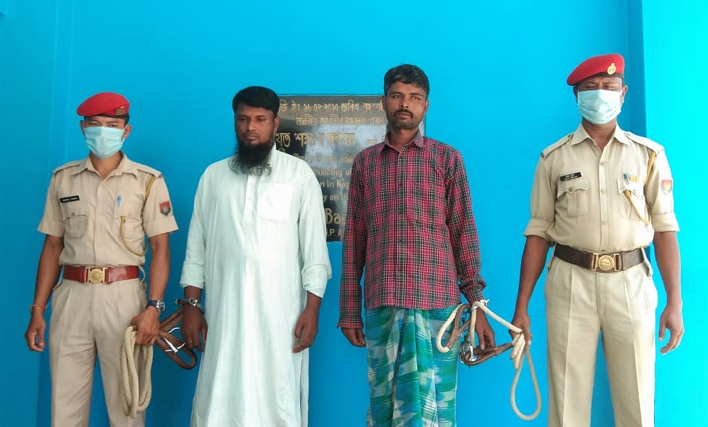 nagaon police arrest two most wanted Dacoit