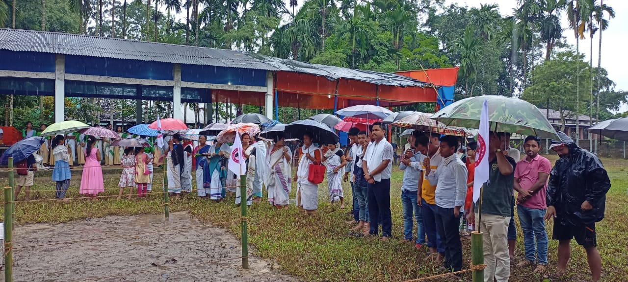 মৰাণ ছাত্ৰ সন্থাৰ কাকপথাৰ আঞ্চলিক সমিতিৰ অধিৱেশনৰ শুভাৰম্ভ