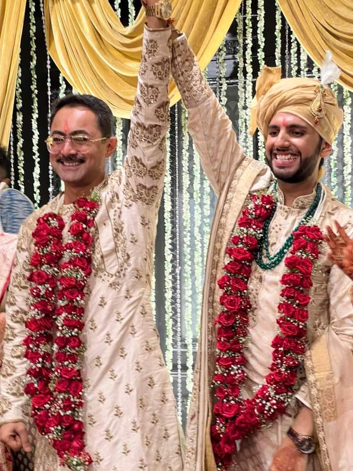 Gay couple Married in Kolkata