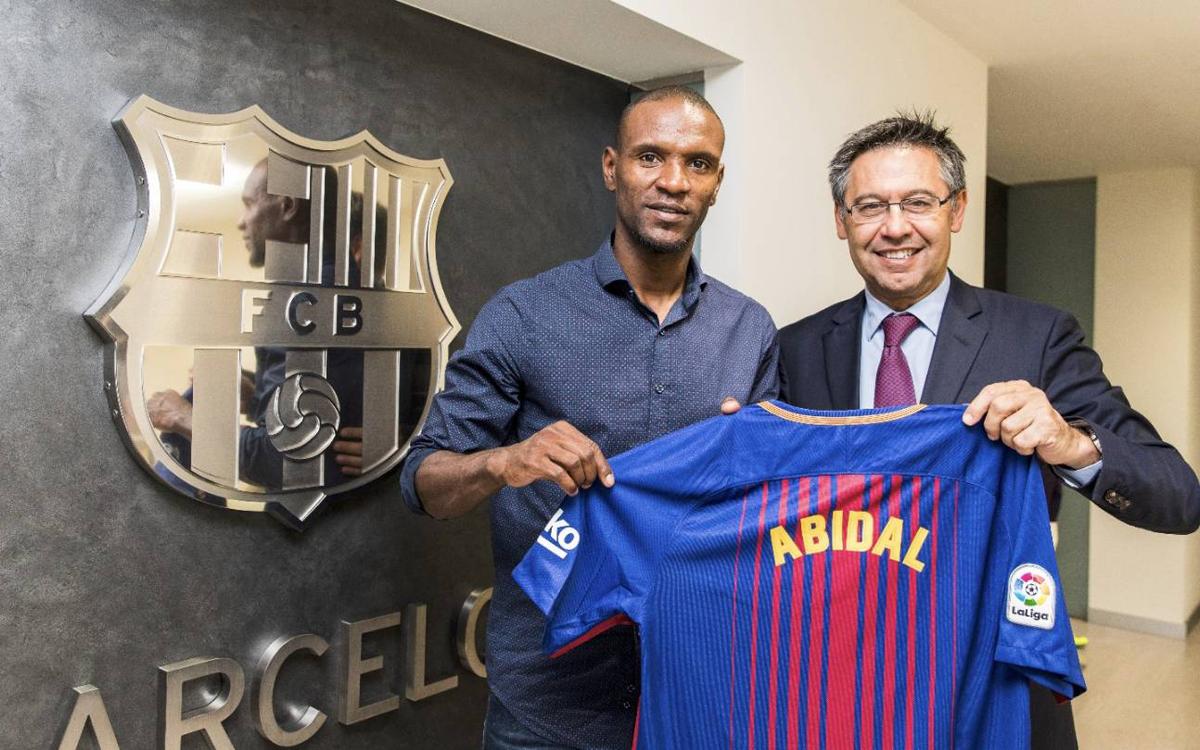 Barcelona announces termination of sporting director Eric Abidal's contract