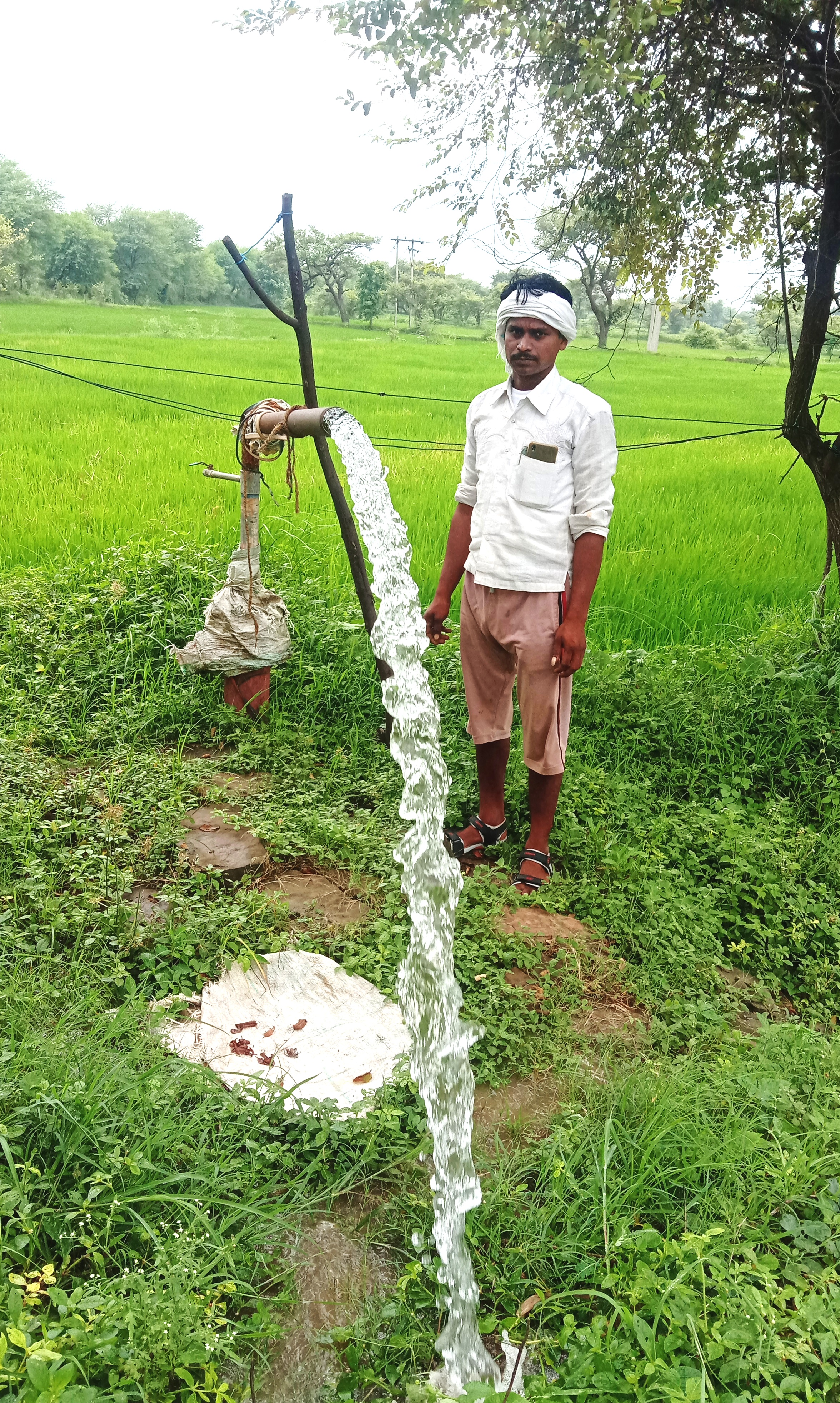 Sixteen farmers of Nawagarh got irrigation facility in Bemetara