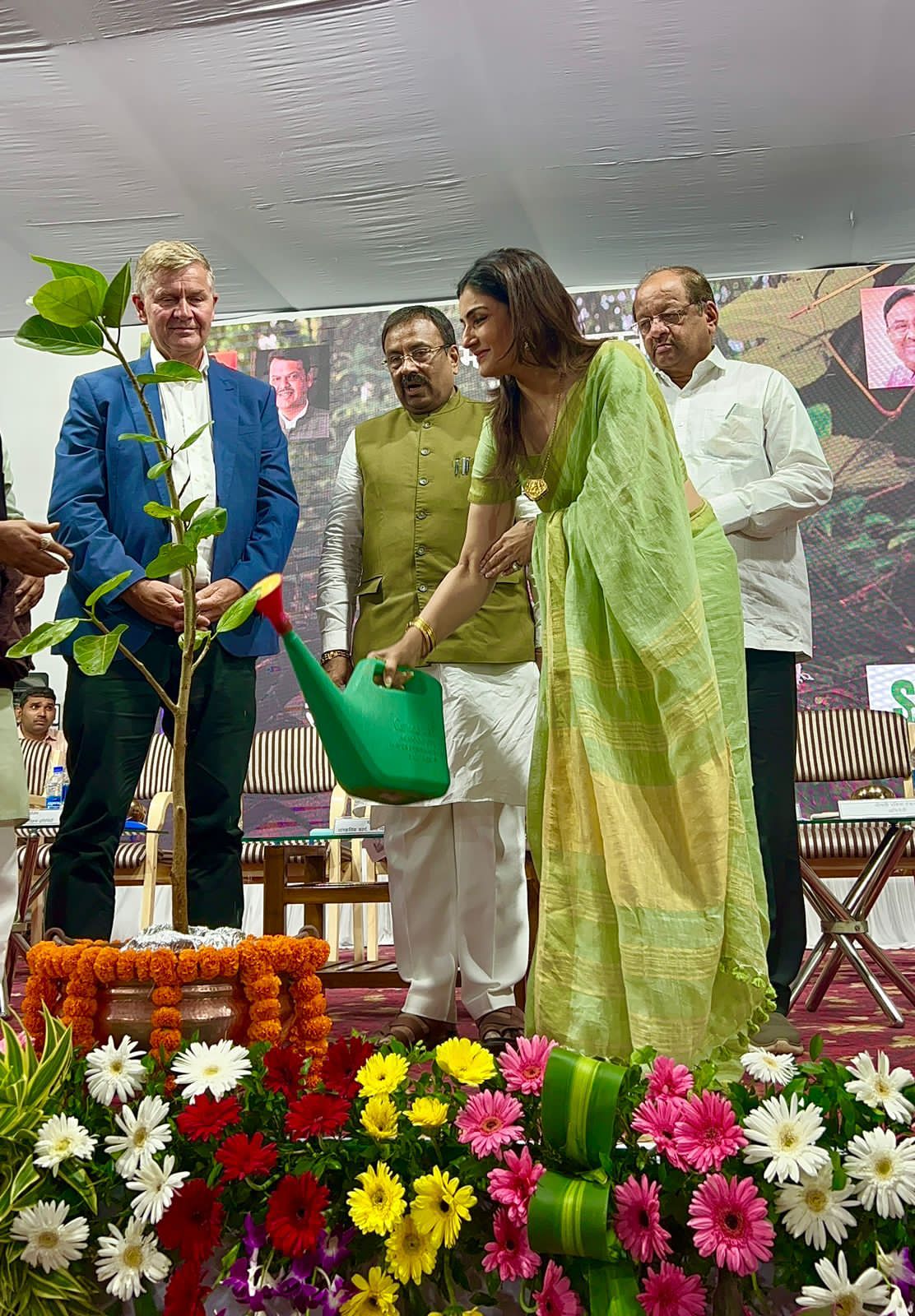 Raveena Tandon appointed as Wildlife Goodwill Ambassador of Maharashtra