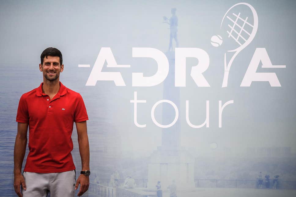 Novak Djokovic reaches final of his exhibition tournament