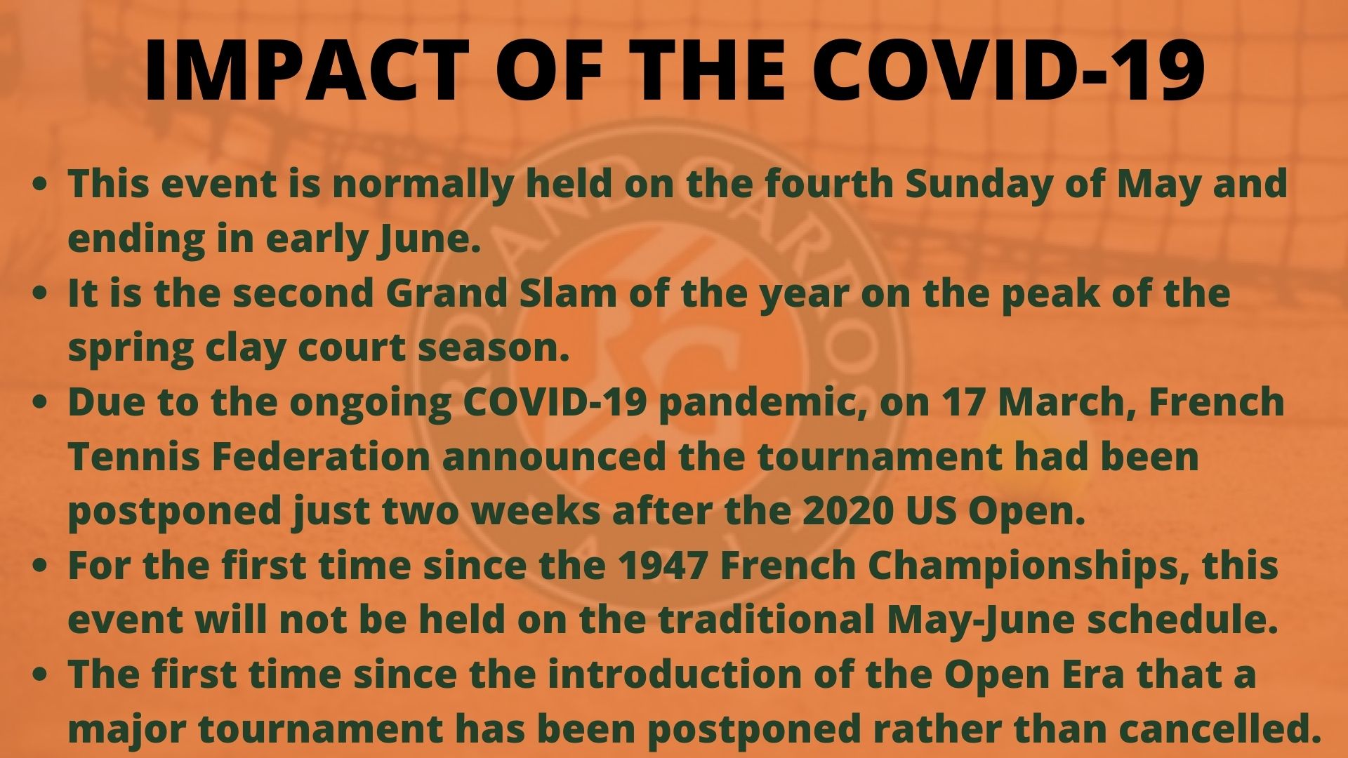 French Open to allow spectators amid COVID-19 concerns