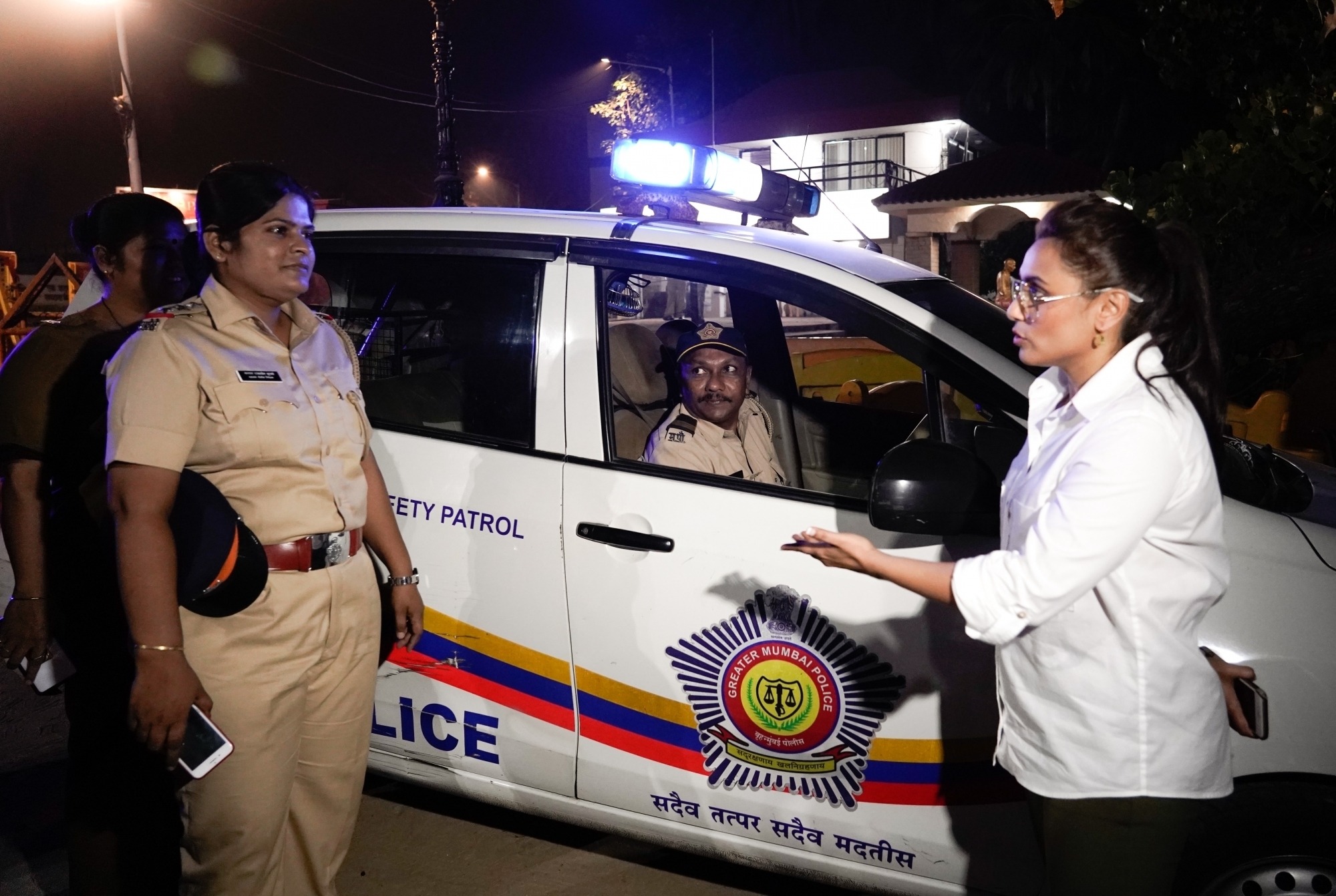 Rani meets special night patrol police team