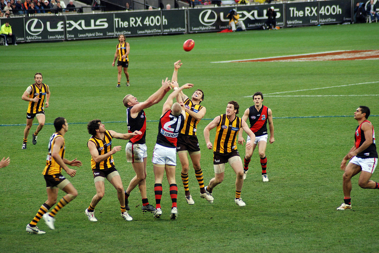 A file photo of AFL