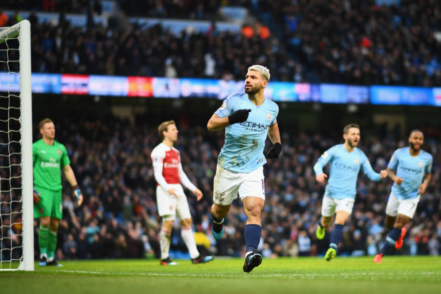 Sergio Aguero of Manchester City