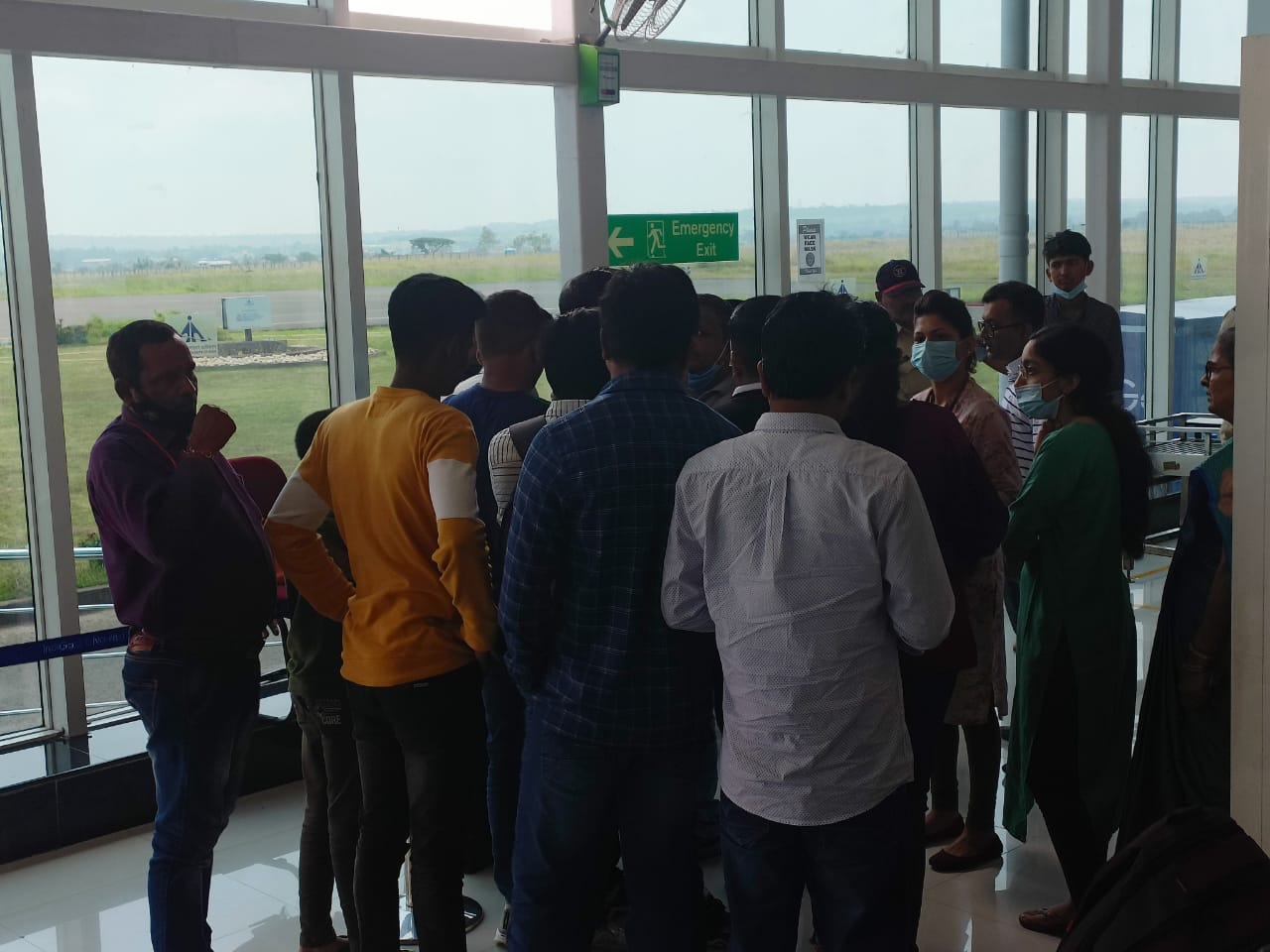 passengers are facing dire situations at airport