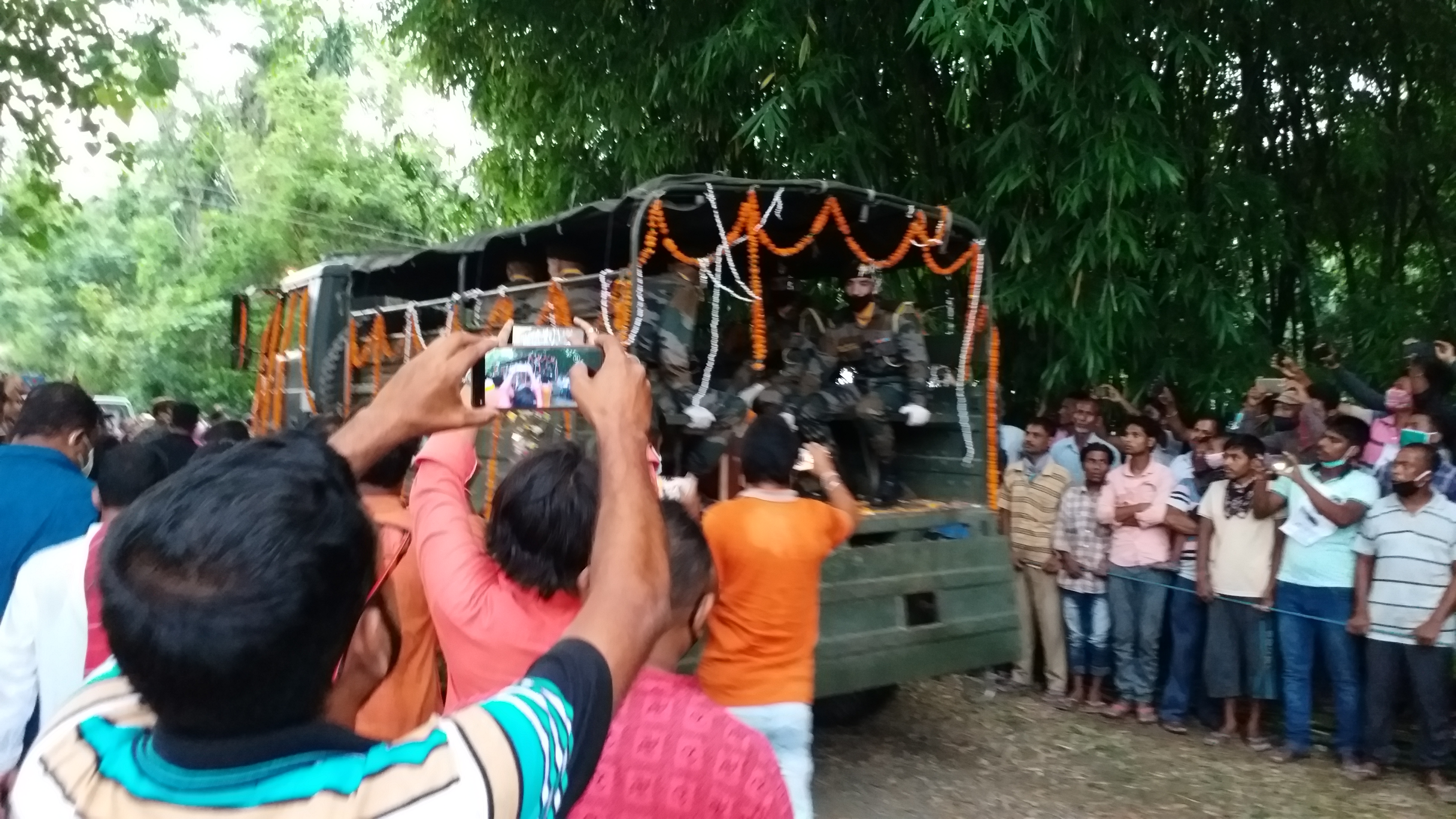 last rites of havildar bipul roy