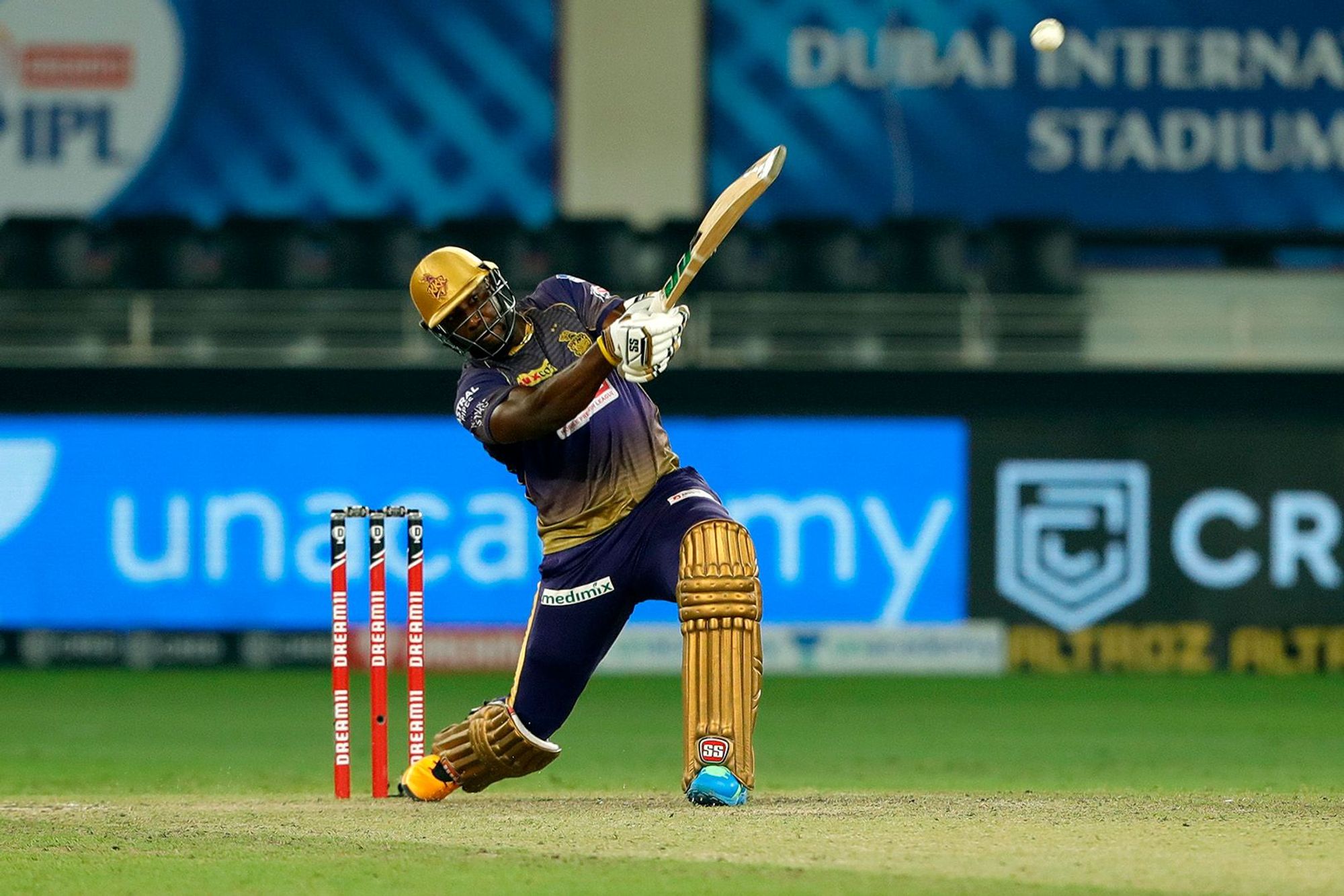 Andre Russell hit three sixes during his 25 off 11 balls.