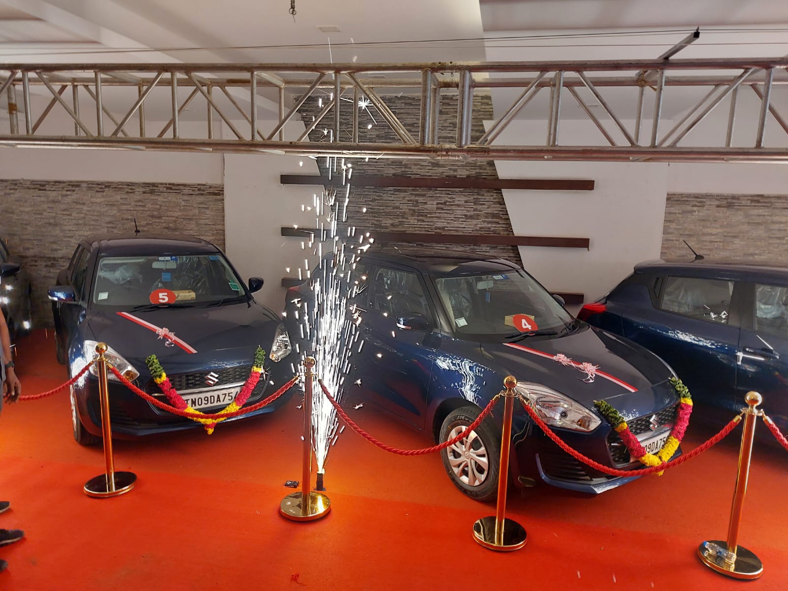 Chennai Jewellery shop owner gifts cars, bikes to staff for Diwali