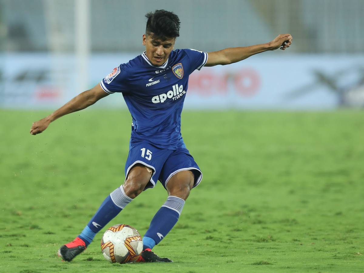 In ISL, Anirudh Thapa plays for Chennaiyin FC.