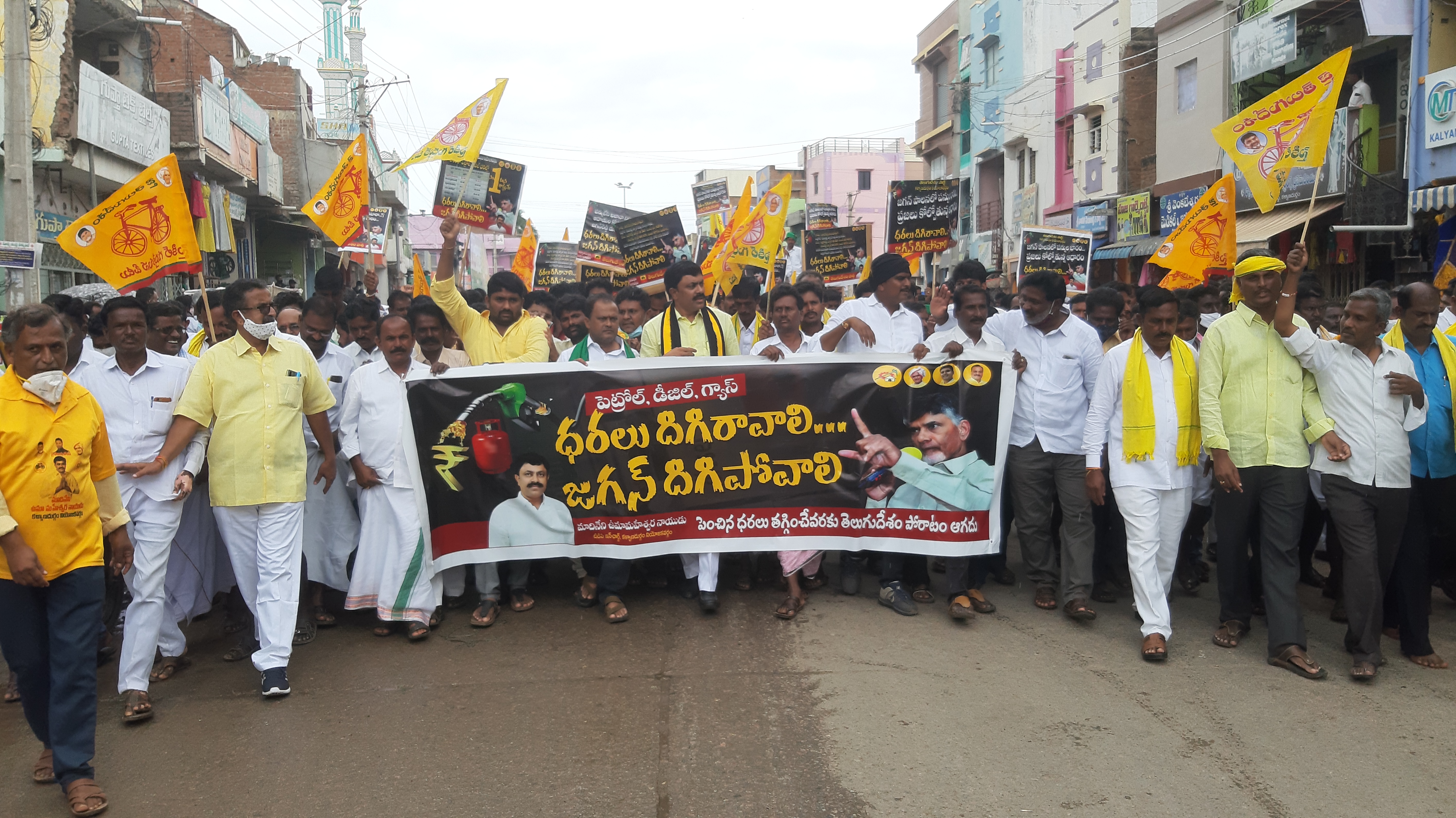 tdp protest