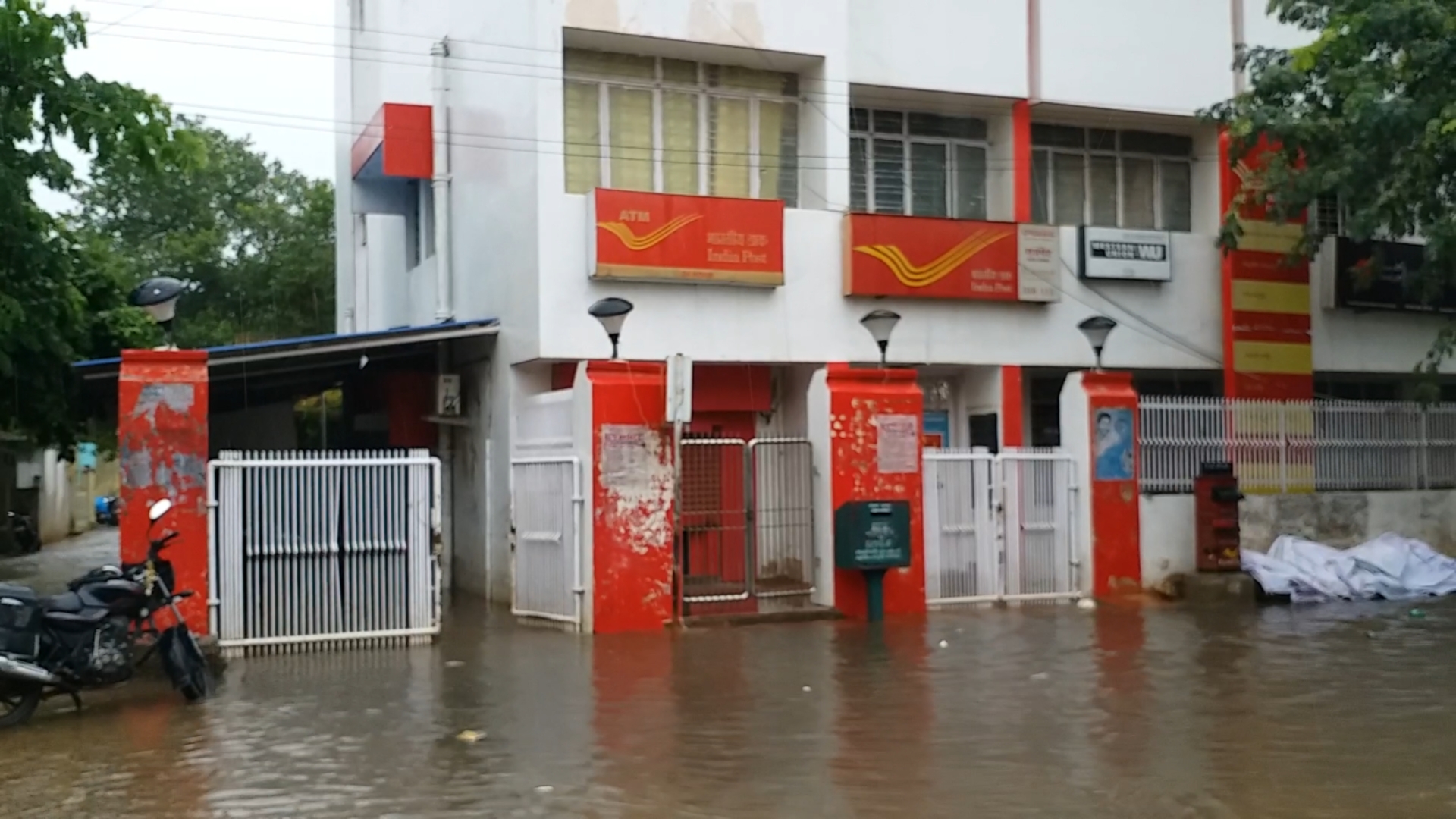 Sewage on Rajampet roads