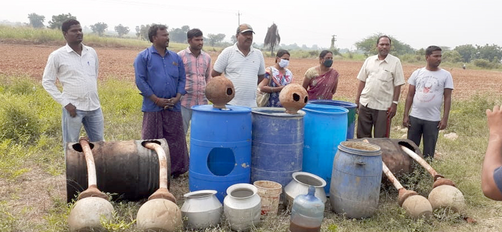 jaggery was destroyed