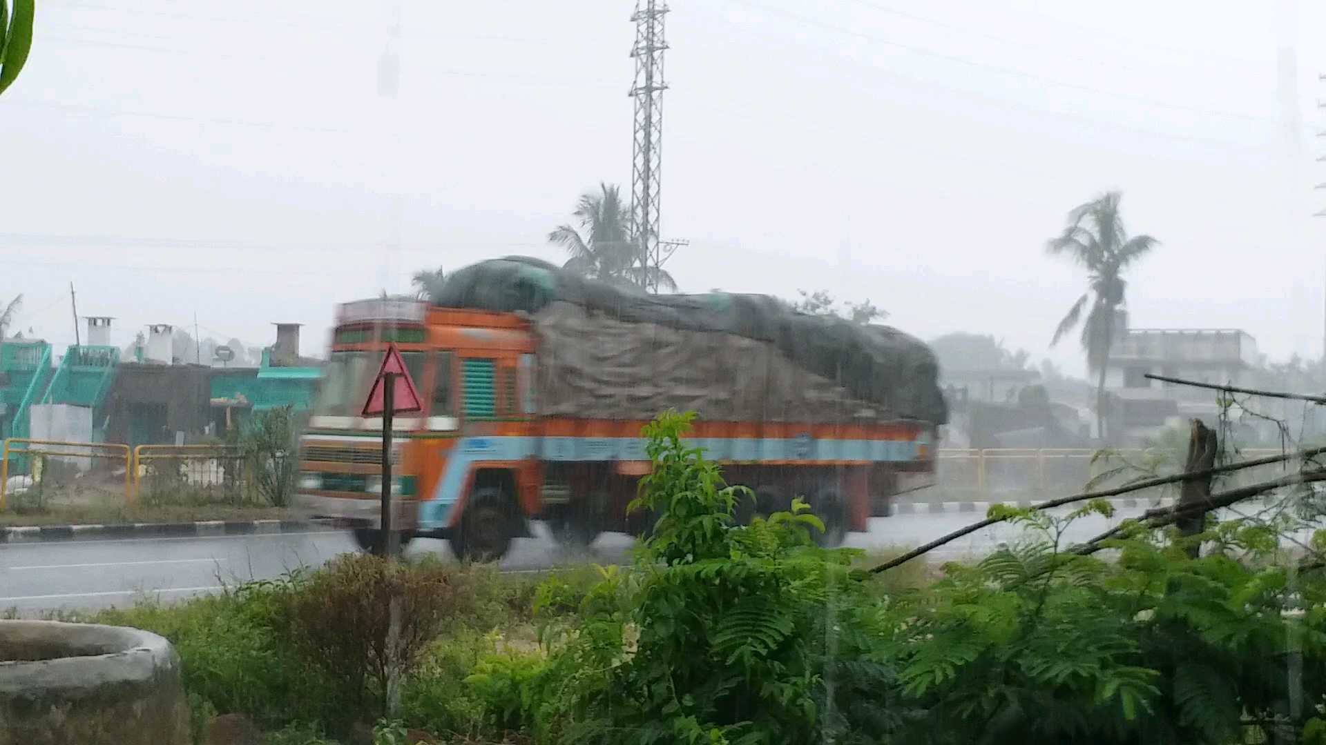 heavy rainfall fallen in narasannapeta