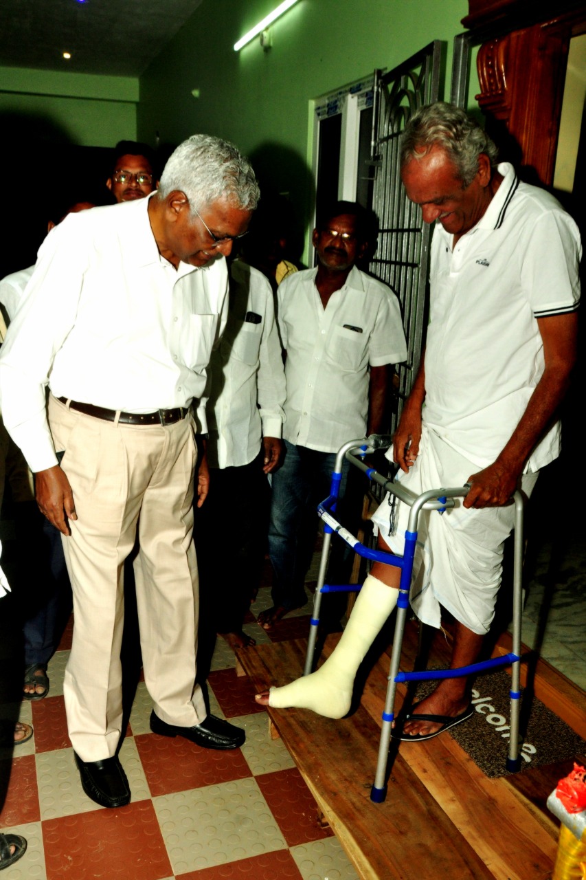 D raja met cpi Narayana, ap cpi leaders