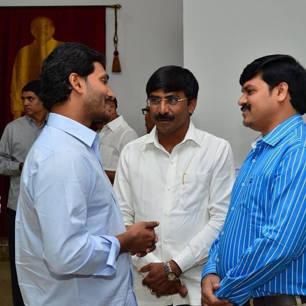 Suryaprakash Reddy with CM Jagan