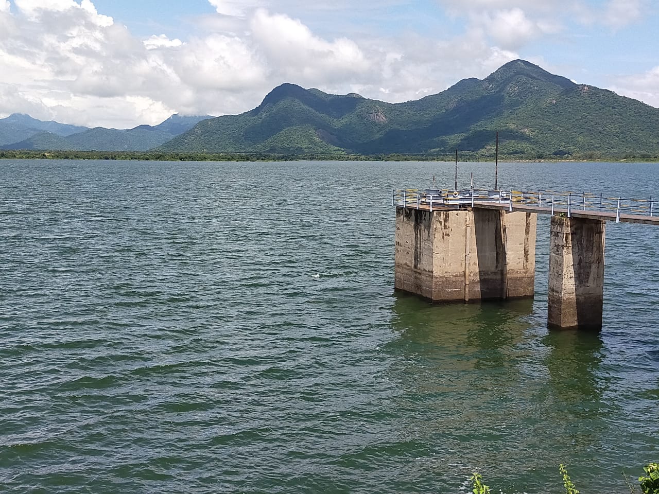 Kalyanapulova Reservoir lifts four gates and releases water