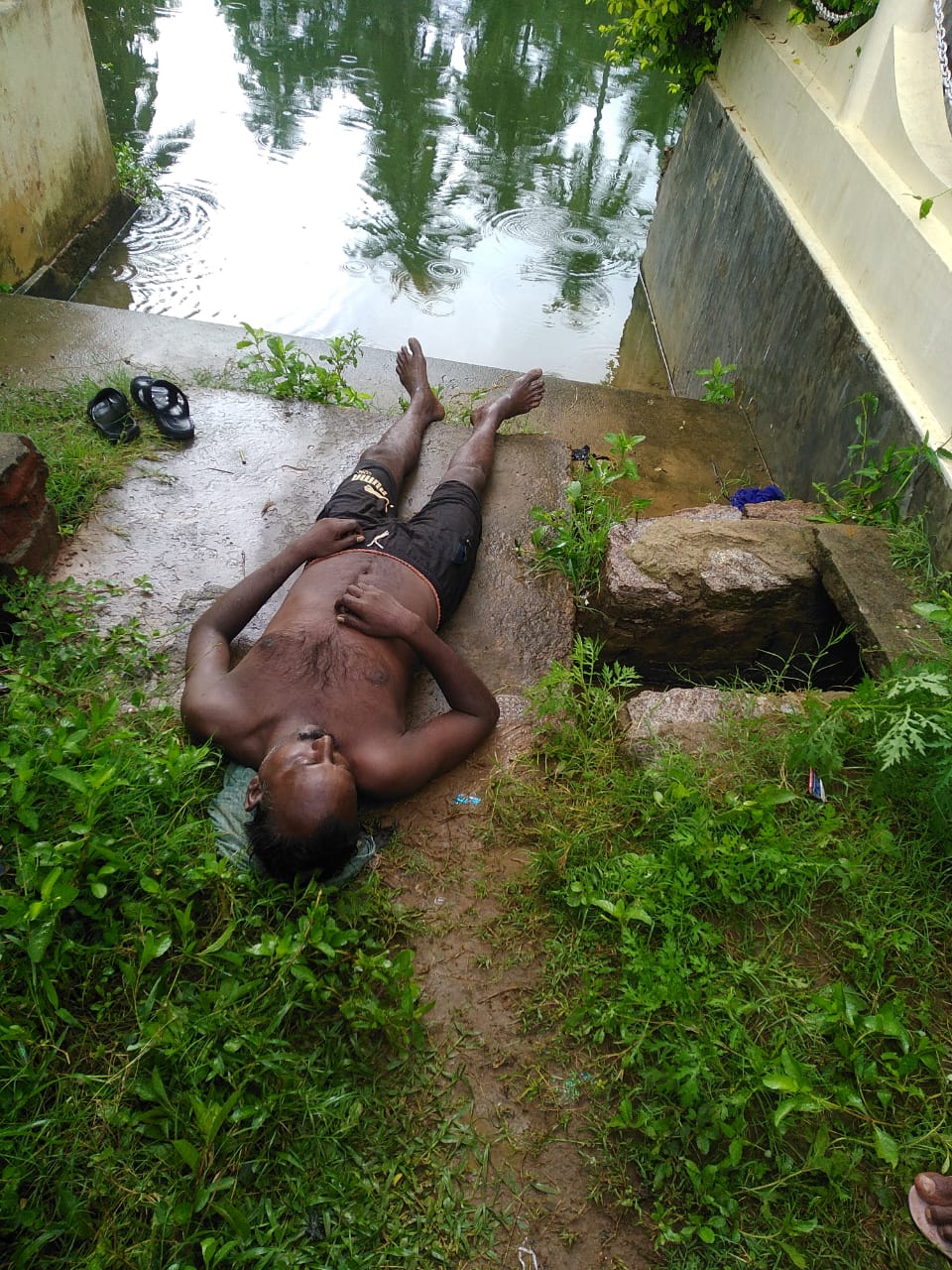 Three died in the pond at visakha