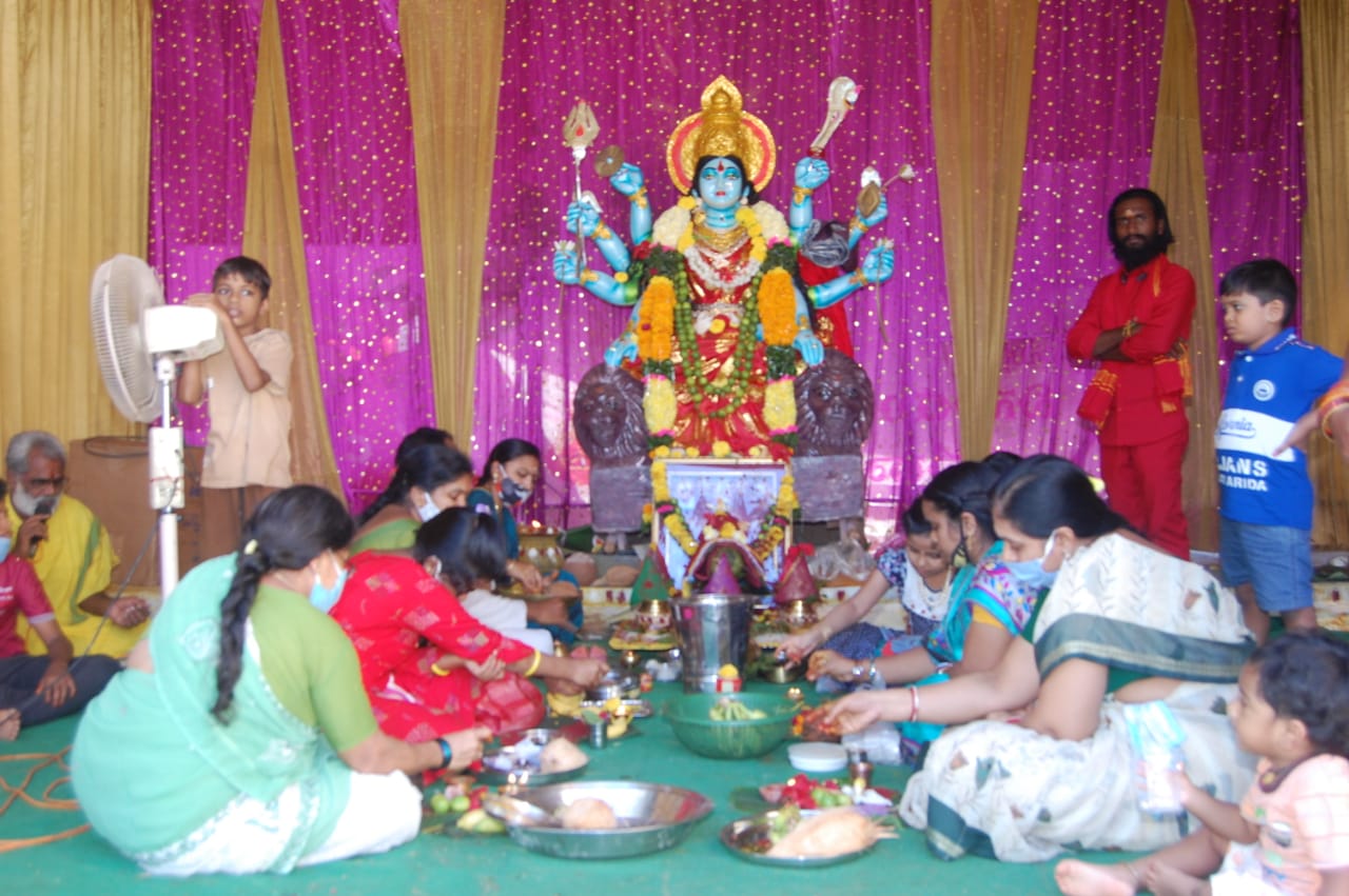 Devi Navaratri celebrations in Andhra Pradesh