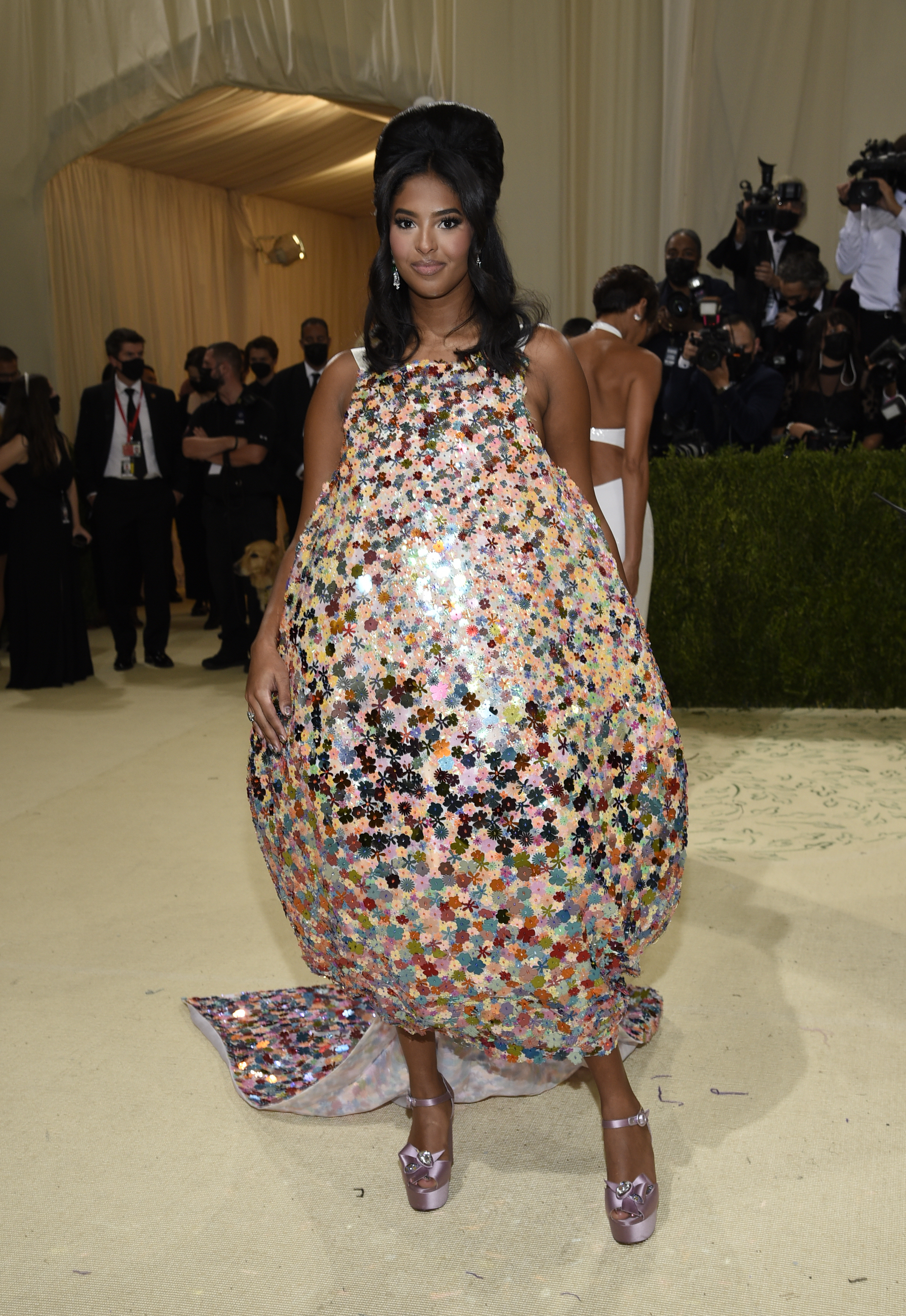 Natalia Bryant attends The Metropolitan Museum of Art's Costume Institute benefit gala celebrating the opening of the "In America: A Lexicon of Fashion" exhibition on Monday, Sept. 13, 2021, in New York.