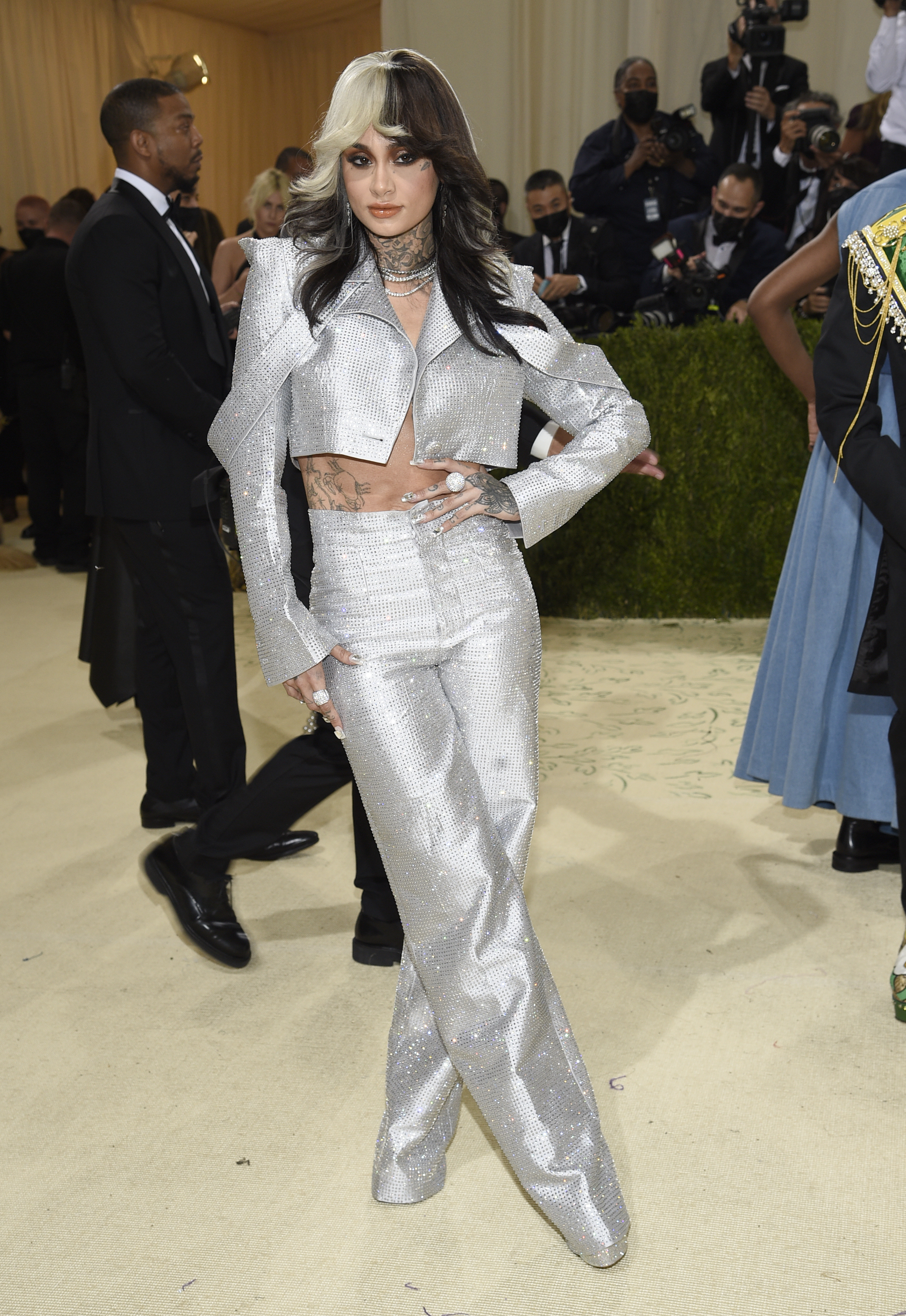Kehlani attends The Metropolitan Museum of Art's Costume Institute benefit gala celebrating the opening of the "In America: A Lexicon of Fashion" exhibition on Monday, Sept. 13, 2021, in New York.
