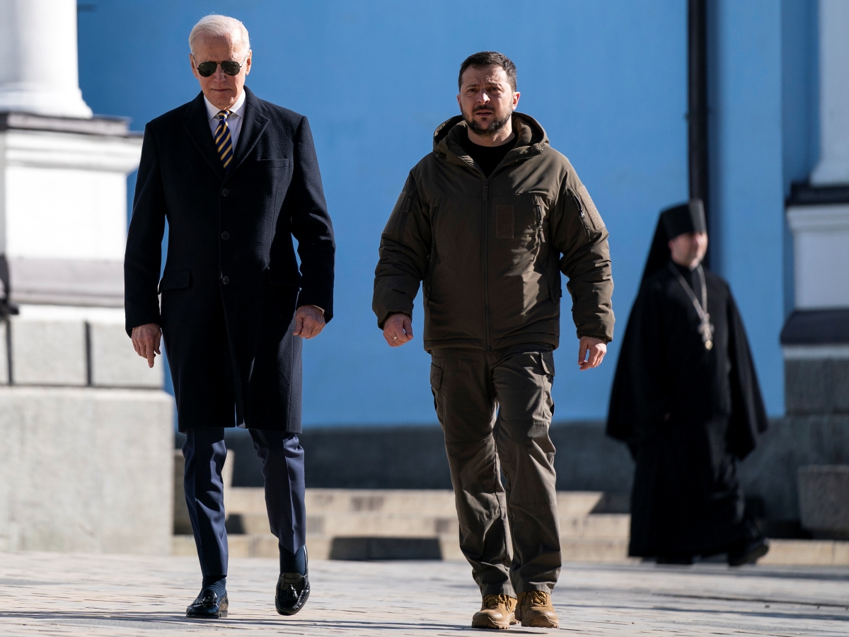 US President Joe Biden's visit to Ukraine was the first time in modern history that a US leader visited a warzone outside the aegis of the US military.