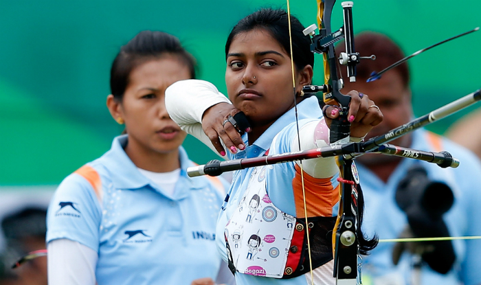 Archer Deepika Kumari at Rio Olympics 2016.