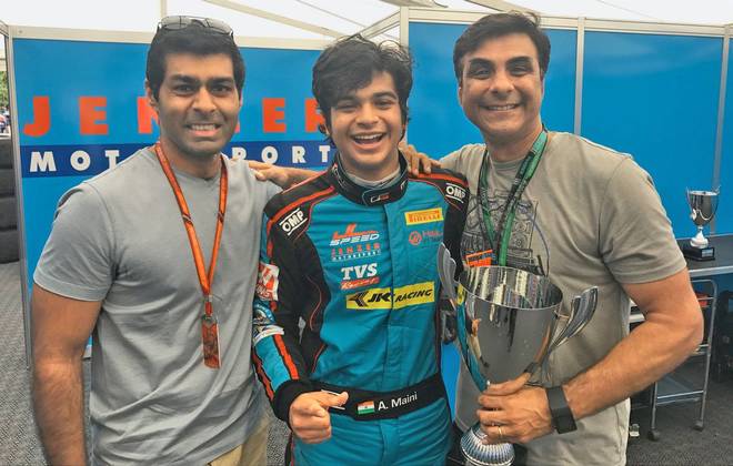 Le Mans,  Indian racing star,  Arjun Maini,  France