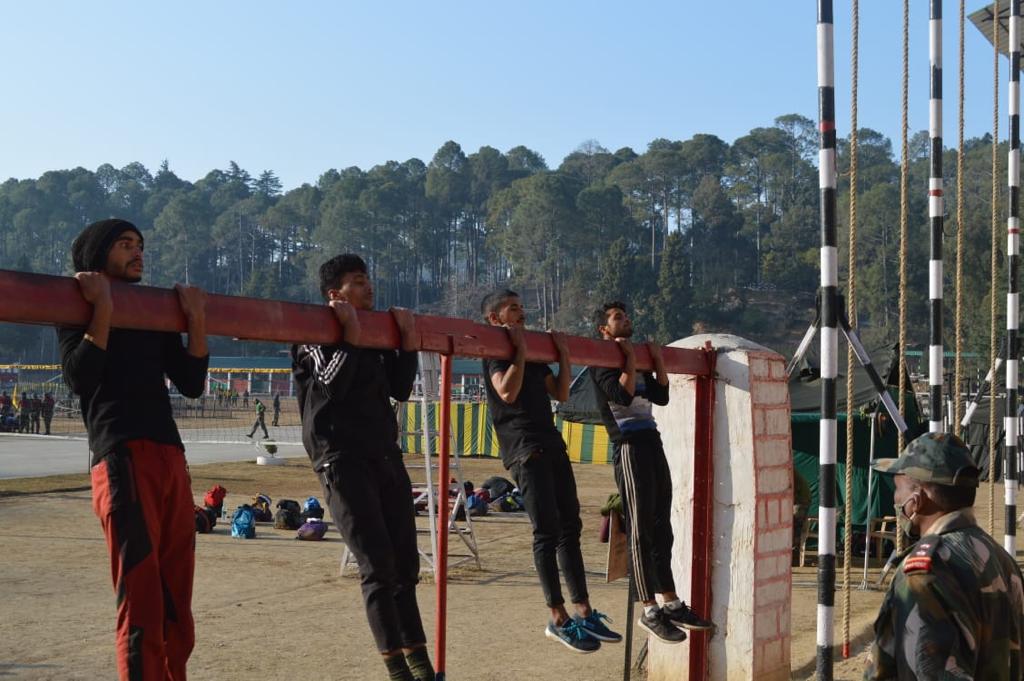 army recruitment rally in Ranikhet