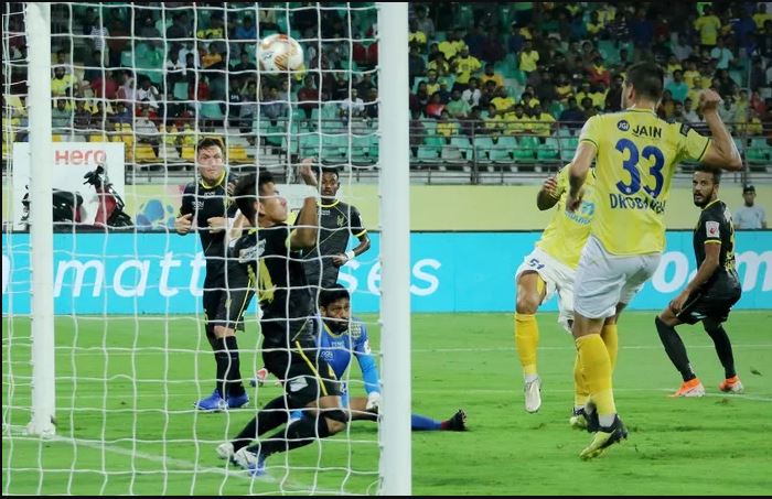 Kerala Blasters ended their 10-match winless run in the Indian Super League